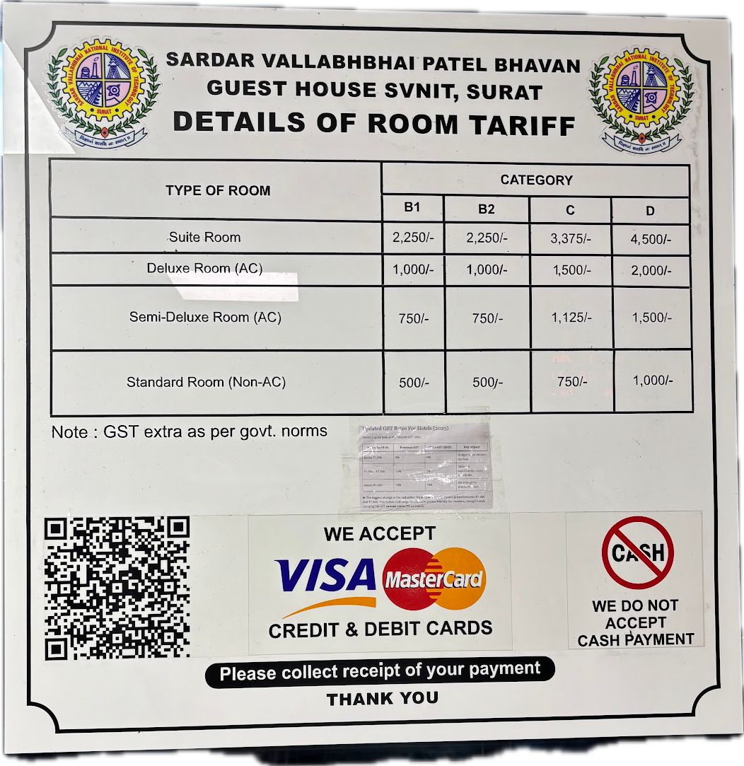 Hotel Booking Tariff